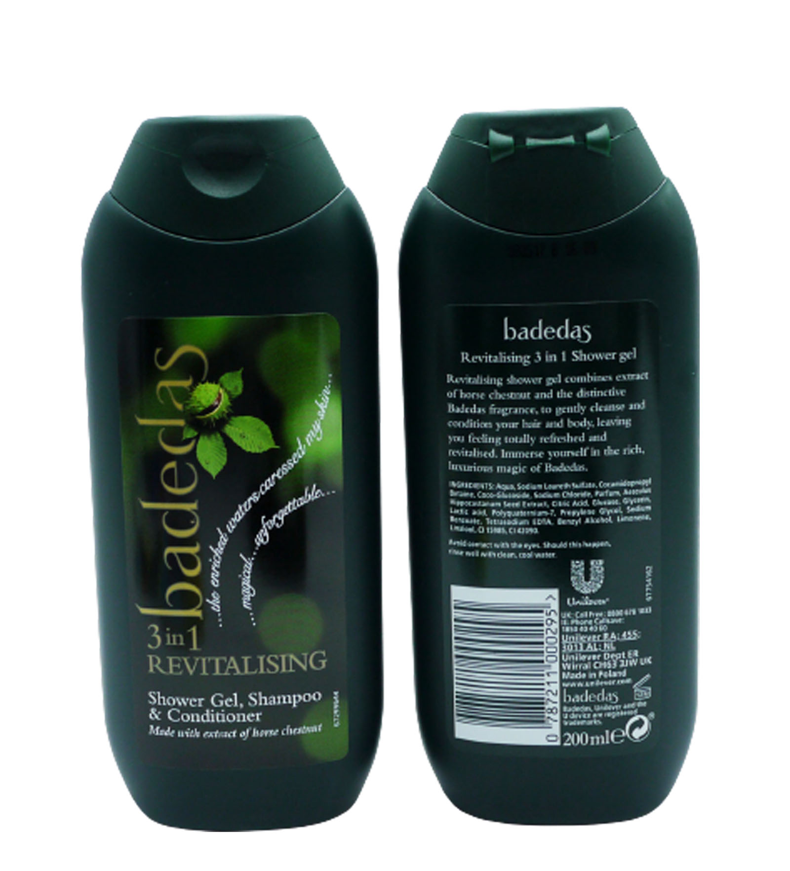 Badedas Shower Gel Revitalising 200ml 787211000295 Laplandia Market